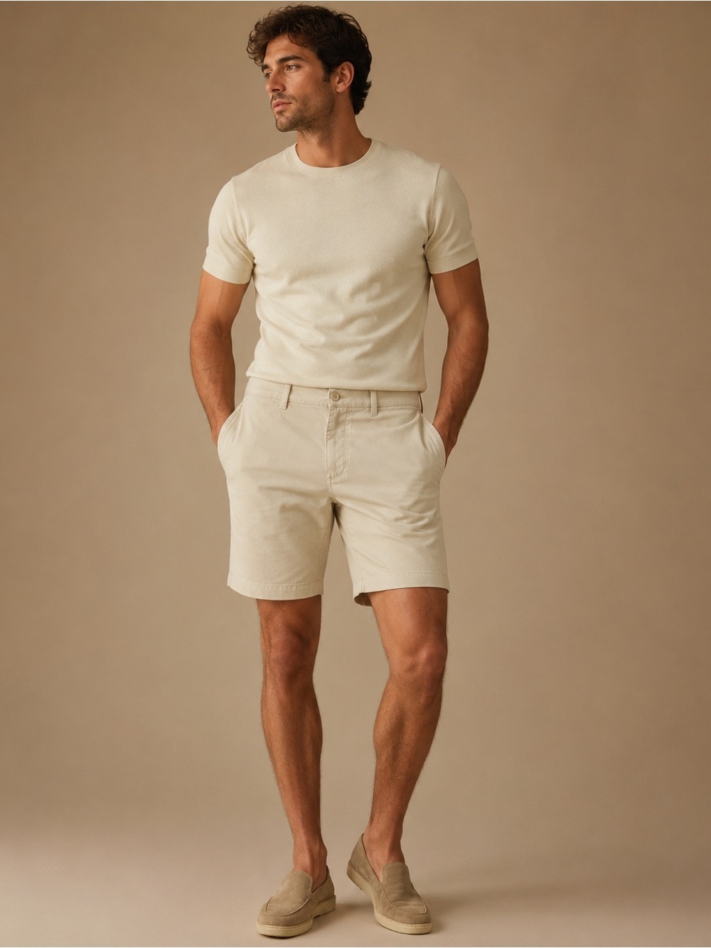 Under Armour Men's Beige/Tan Casual Shorts